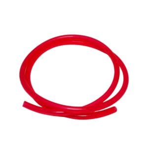 Polttoaineletku läpikuultava punainen 5x8mm, 1 metri