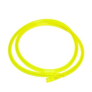 Polttoaineletku läpikuultava keltainen 5x8mm, 1 metri