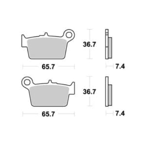 Sbs takajarrupalat Beta RR (FT3125)