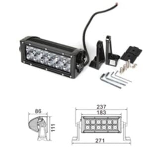 Kinwons led kaukovalopaneeli 10-32V 36W