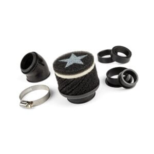 Stage6 Racing ilmansuodatin musta, kiinnitys 28 35 42 44 48mm