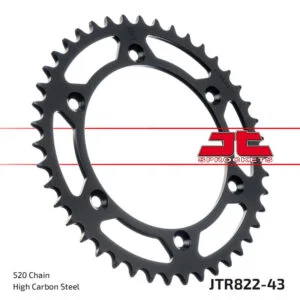 JT takaratas z43 musta Husqvarna CR SM WR WRE 125cc 2T