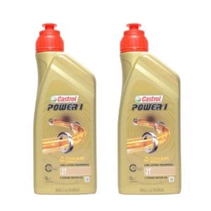 2kpl Castrol Power1 2T öljy 1L