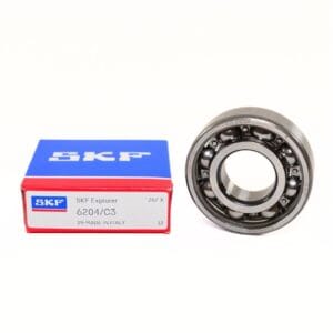 Runkolaakeri 6204 SKF C3 Derbi, Aprilia, Gilera, (MBK, Peugeot, Yamaha Skootterit) (1kpl)