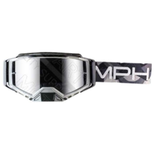 MPH Pro-Race ajolasit mustavalkoinen