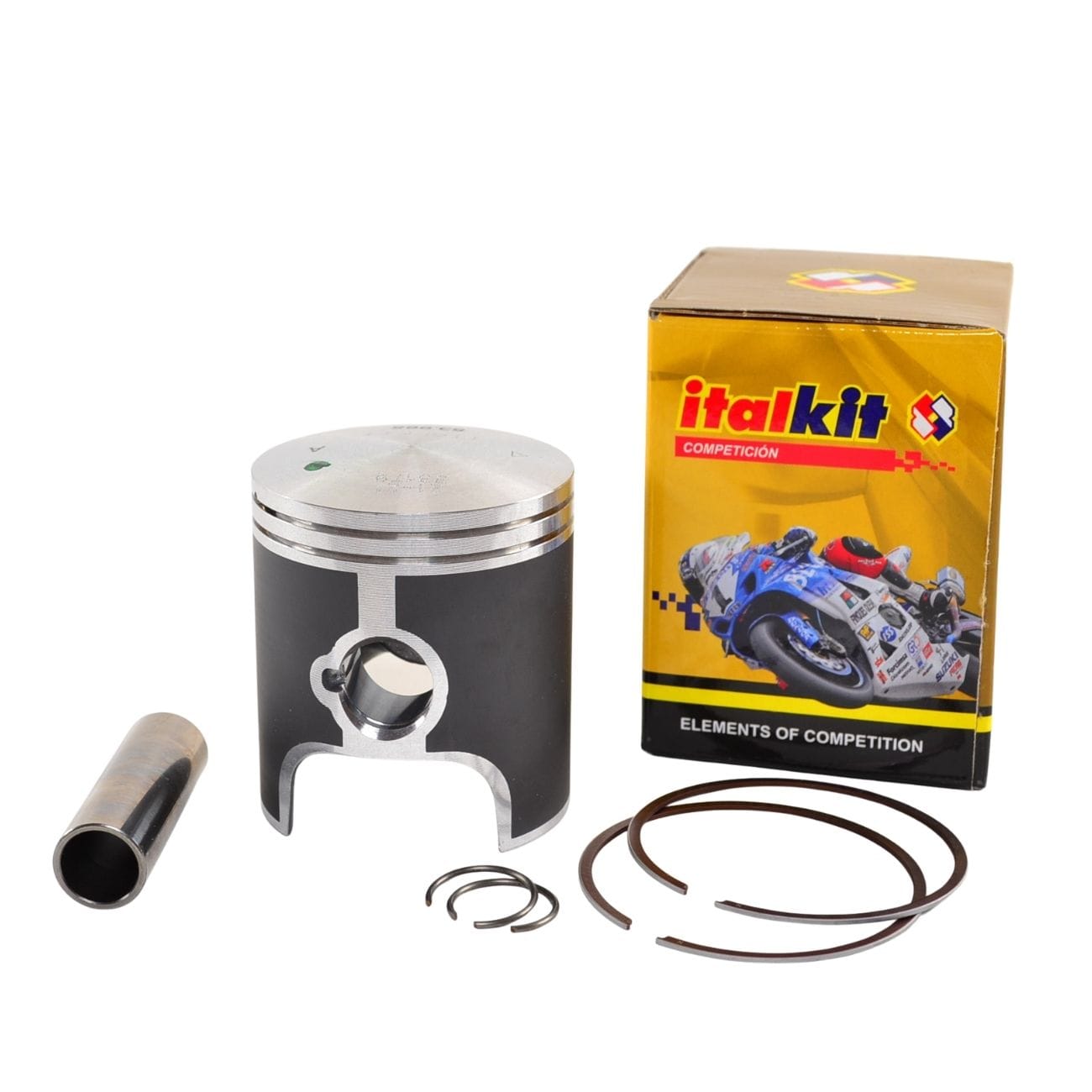 Italkit Vertex mäntäsarja Aprilia 125cc 2T MX, RS, RX, SX, Tuono (53,985mm)