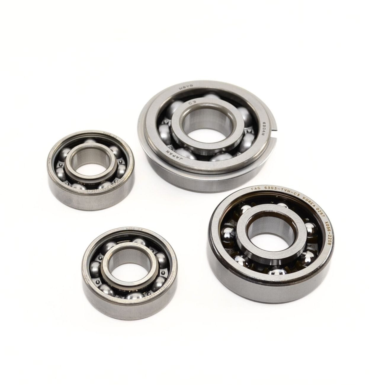 Vaihteiston päätylaakerisarja Husqvarna SM WRE CR WR 125cc 1997-2013