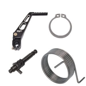 Käynnistyspolkimet, akselit ja osat