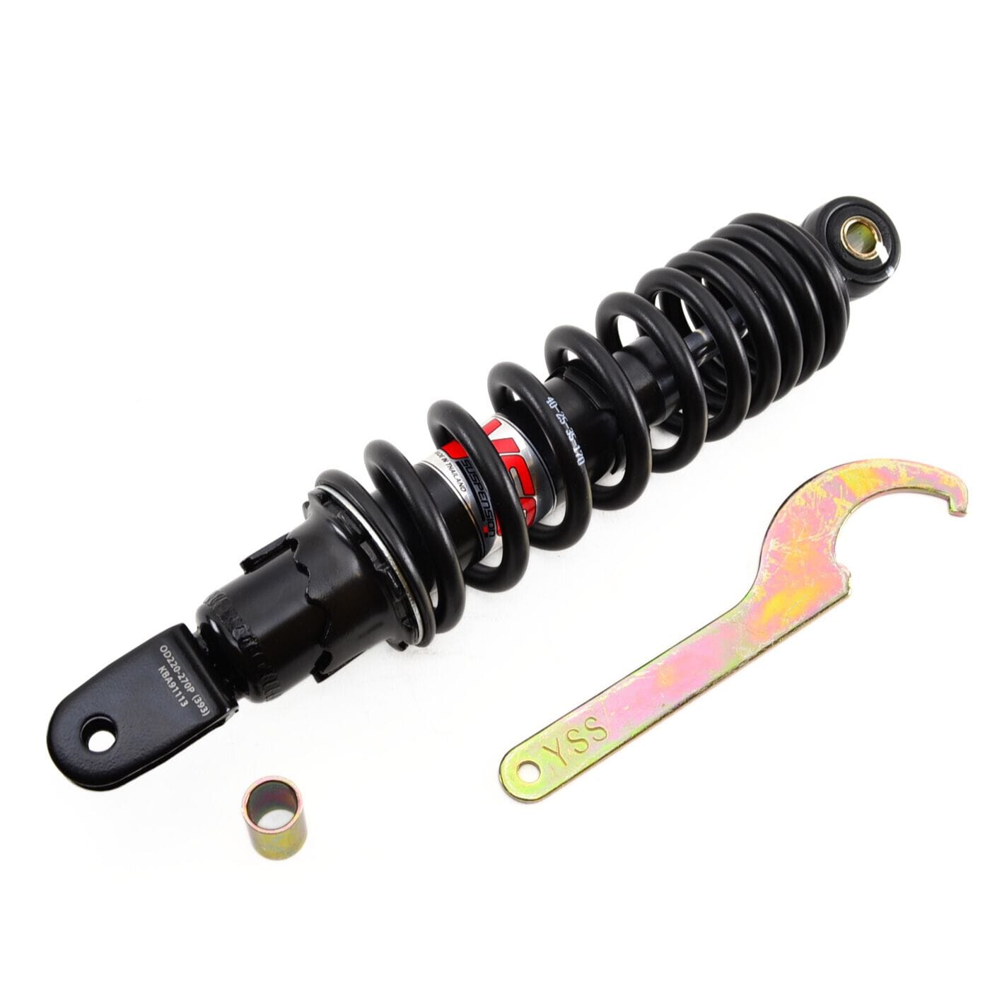 YSS iskunvaimennin 270mm (taka) Peugeot Speedfight 1, 2, Yamaha Bws