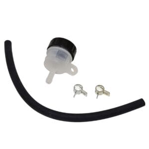 Jarrunestesäiliö + letku