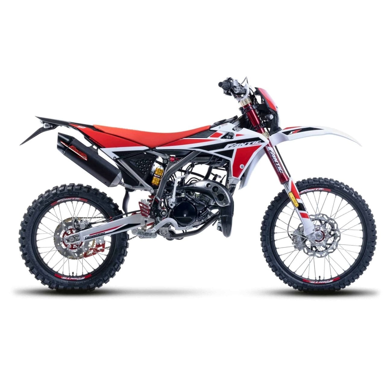 Blackbird satulanpäällinen Fantic Motard ja Enduro 50 2018-