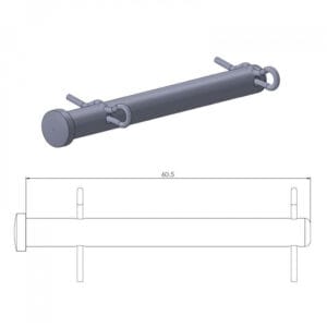 Moto-Master takajarrupalojen sokkatappi Gasgas, Husqvarna, KTM (Brembo)