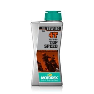 Motorex Top Speed 4T 15W-50 moottoriöljyvaihteistoöljy