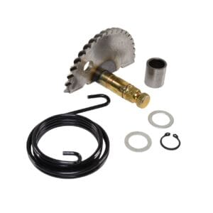 Käynnistyspolkimen akseli + palautusjousi 4620mm, Peugeot Kisbee, GY6 50cc 139QMB