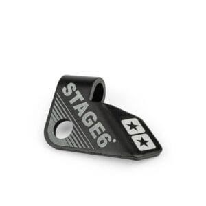 Stage6 kytkinvaijerin pidike, musta, Derbi, Aprilia, Gilera