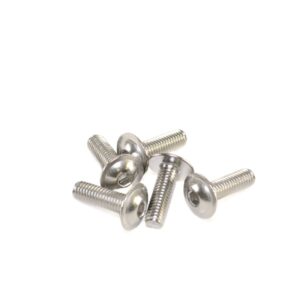 Kateruuvisarja hopea, 5kpl M5x16mm